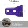 8PCS Door Hinge Cover Trim Accessories For 2018-2024 2025+ Jeep Wrangler JL JLU For -2024 2025+ Jeep Gladiator JT (Purple)