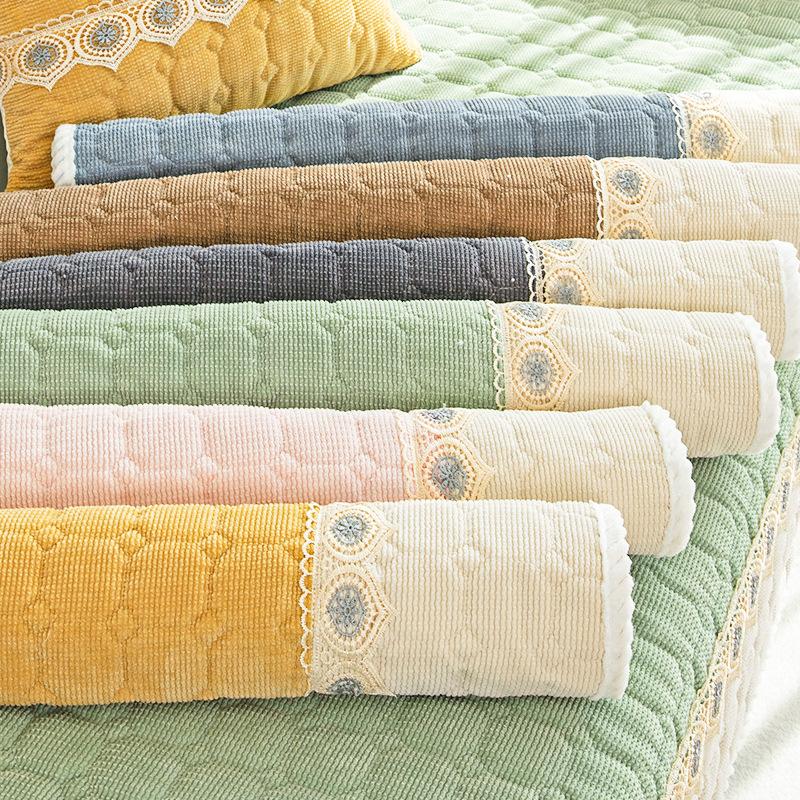 Sofa Cushion Non-Slip Stain-Resistant Fresh Sofa Cover Pastoral Style Sofa Slipcover High-Grade Sense