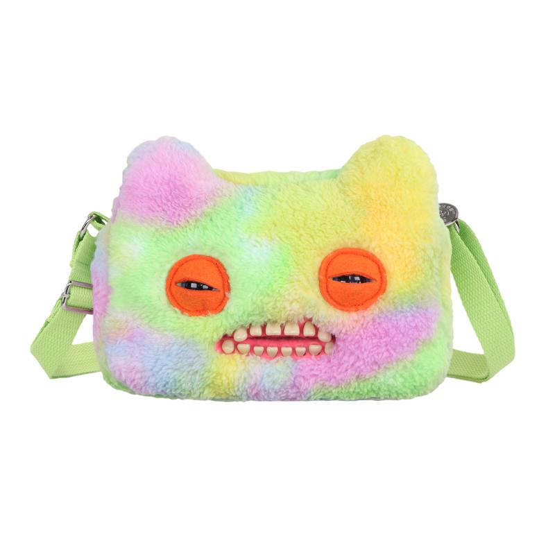 Borsa a tracolla Fuggler originale Peluche Giocattoli LORD ORECCHIE LUNGHE ALIENO INFASTIDITO OOGAH BOOGAH Peluche Bambole Borsa a spalla Regali