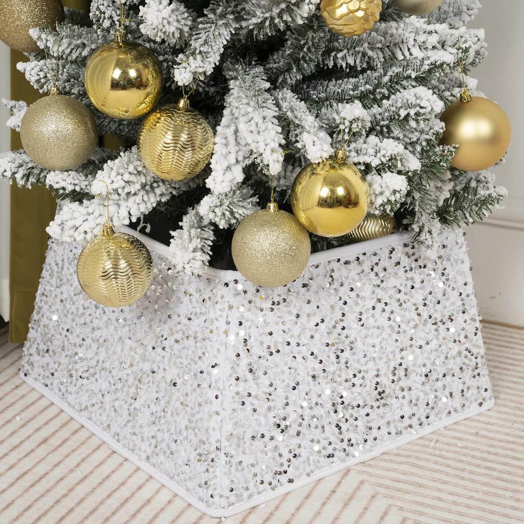 Christmas Tree Enclosure Scene Decoration Props Christmas Tree Skirt Decorations