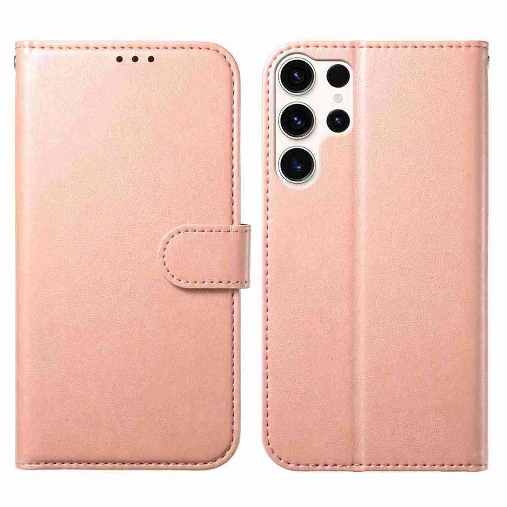 For Samsung Galaxy A12 A15 A26 S20-S25...Lambskin Leather Wallet Style Phone Case, Multi-Card Slots & Stand, Shockproof Protective Cover (10 Colors)