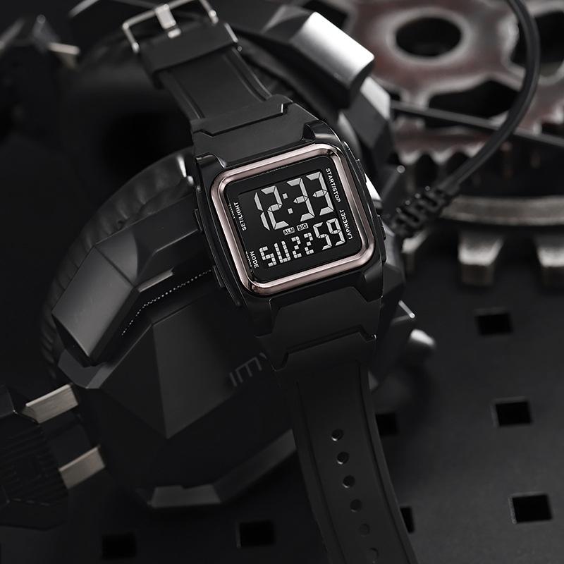 

Модные мужские спортивные часы Водонепроницаемые для жизни Спортивные часы Секундомер Будильник Светящиеся Роскошные Электронные Наручные часы для Мужчин и Детей