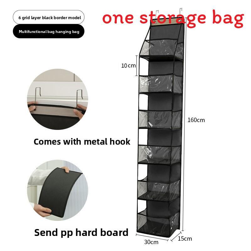Modern Minimalist Storage Organizer With Multilayer Compartments For Bedroom Use