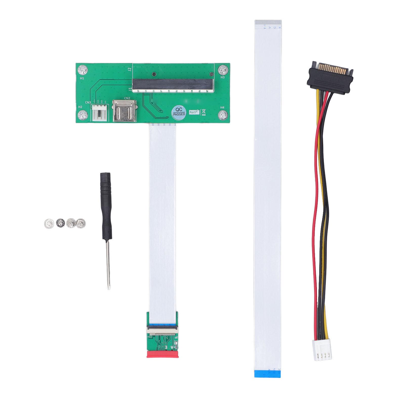 

Кабель-подовжувач M.2 NGFF Key to PCIe 8X 2.5 Гбіт/с Легкий в установці Plug and Play M.2 Key A E to PCIe