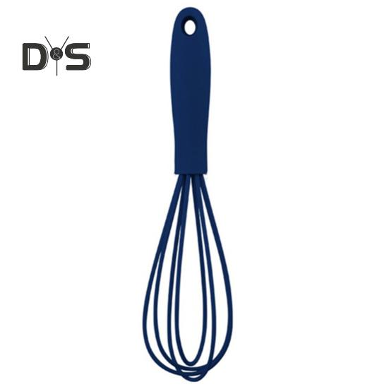 Lightweight Egg Whisk Food Grade Useful Solid Color Egg Mixer