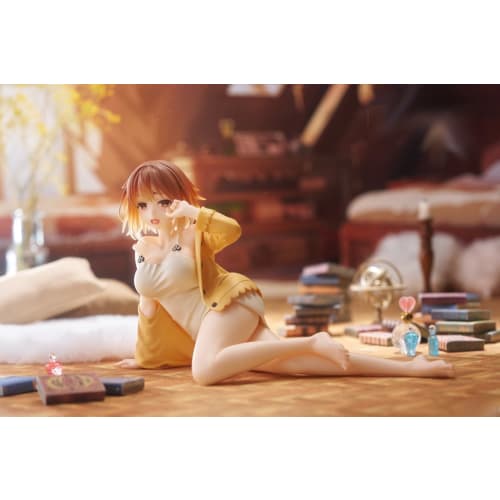 Anime "Atelier Ryza: Ever Darkness & the Secret Hideout" Desktop Cute Figure Ryza Nightwear Ver. 1 Type Official