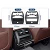 Car Rear Air Vent Grille Outer Surrounding Frame For BMW 5 Series F10 F18 Auto Interior Accessories
