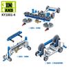 Teile 500 Gramm Zufällige Großpackung DIY Mechaniker Zahnräder LKW Kran Bausteine Physik Räder Wissenschaftliche Bildung Kreative Ingenieurwissenschaften