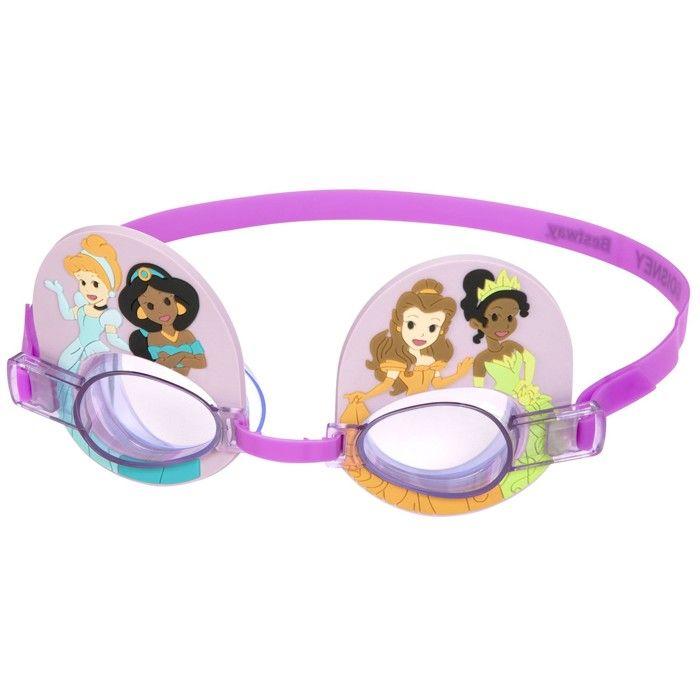 Lunettes de natation - BESTWAY - Princess 9102U - Anti-UV - Sans latex - Hypoallergéniques