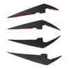 4PCS Front Bumper Side Canards Splitter Fins Car Body Decoration for 3 Series  0  1 LCI M Sport 2023+