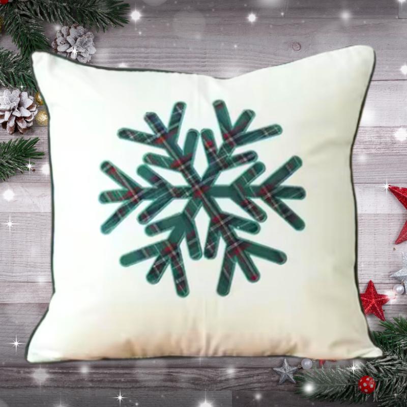 Christmas Pillowcase Set 4 Pcs Decorative 45X45 [Pillowcase1]