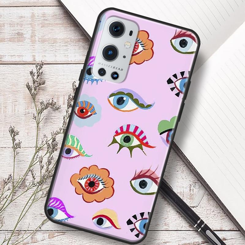 Lucky Eye Blue Evil Eye Print For Realme 10 11 Pro Plus GT Neo 5 2T C55 C35 C33 C31 C30 C21Y OnePlus Nord 3 CE 2 Lite Case