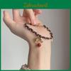Chic Red White Green Bow Knot Woven Bracelet For Women Perfect For Christmas Gifts