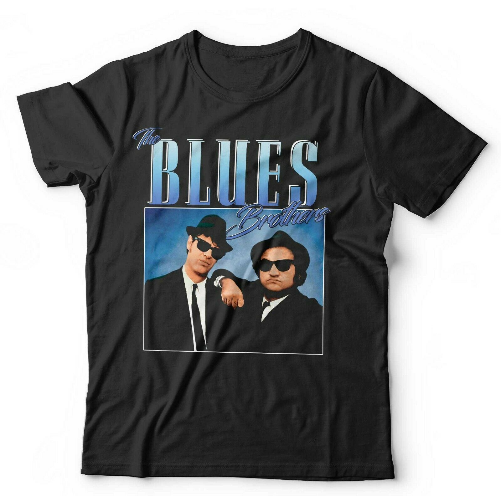 Футболка The Blues Brothers Оценка Унисекс Оммаж Ретро S разноцветный
