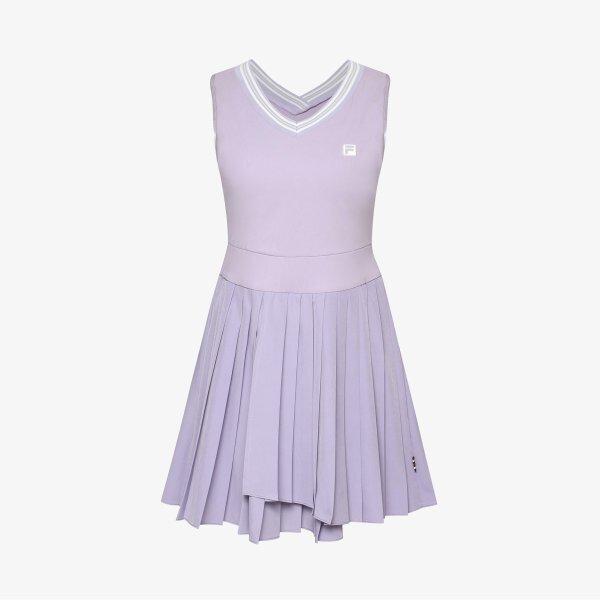 Fila Pleats Dress Material Mix