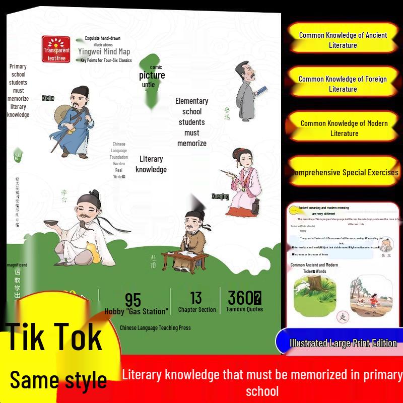Essential Illustrated Literary Collection for Primary Students: New Edition Chinese Language Teaching Publishing House