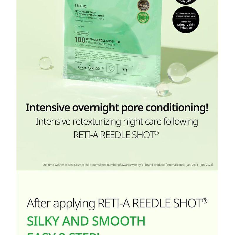 VT Reti-A Reedle Shot 100 2Step Hydrogel Mask Bundle Set