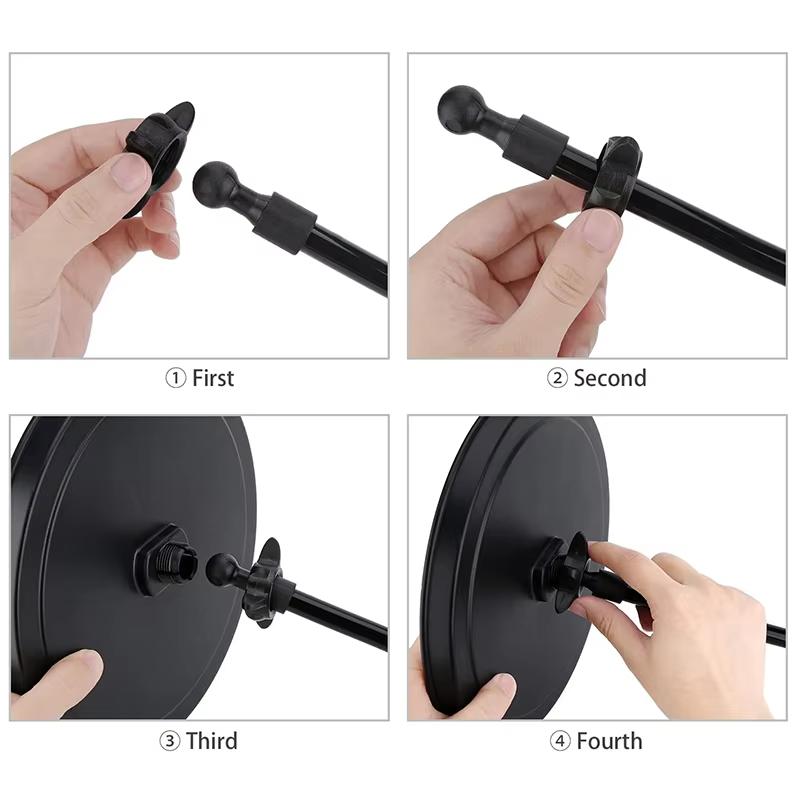 Clip On Car Tray Table Food Drink Holder Desk Plastic Portable Dining Workstation for Vehicle