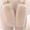 Keep Warm Plush Gloves Fleece Lining Faux Fur Mittens Cute Winter Gloves  Winter Season