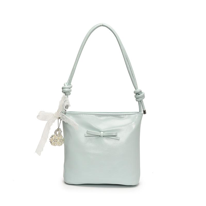 Fashion Bow Handbag Women's New Versatile Shoulder Underarm Bag