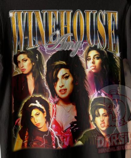 

Amy Winehouse Shirt Short Sleeves Merch Gift For Fans S-5Xl Unisex T-Shirt XXXXL