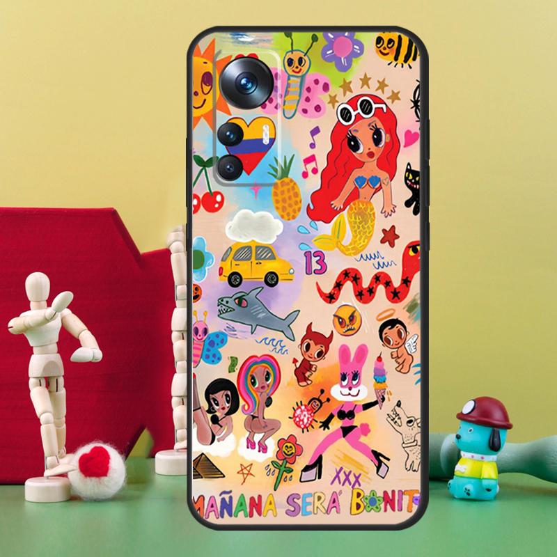 karolg Manana Sera Bonito Case For POCO F5 Pro M4 M5 X3 X4 X5 F3 F4 GT Cover For Xiaomi 12T 11T Pro 11 12 13 Lite