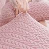 Stretch Sofa Seat Cushion Covers Velvet Jacquard Furniture Protector Couch Slipcover 3 Seater For Cats Dogs Non Slip