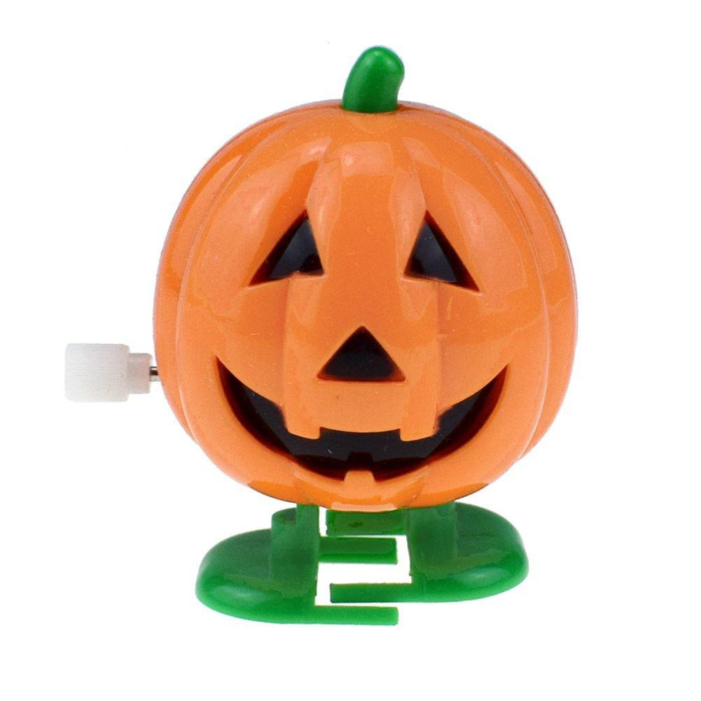 Pumpkin Exciting Windup Toy For Halloween Enhance Emotional And Intellectual Development Plastic