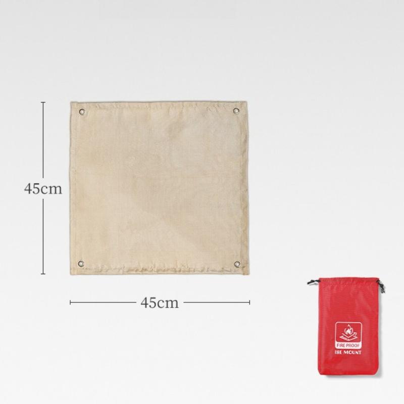 

Barbecue Fire Protection Pit Mat Camping Picnic Barbecue Mat High Temperature Ironing Fire Retardant Carpet Outdoor Indoor