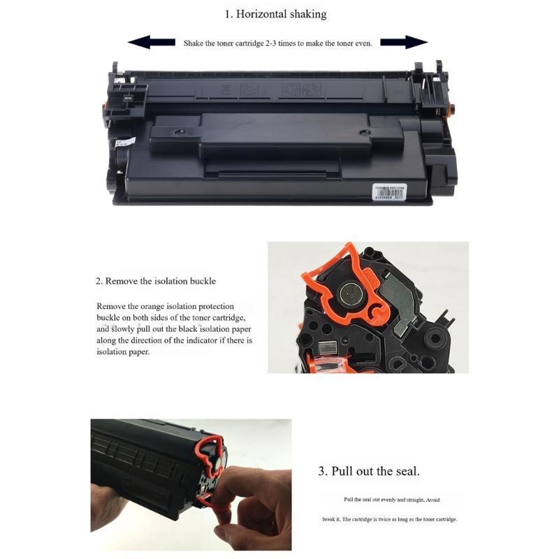 Compatible CF258X Printer Toner Cartridge Large Powder Capacity with Chip Friendly For M404n/404dn Printers