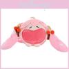 Hatsune Pink Itabag Plüsch Tragetasche Rucksack Blumendesign Mädchen Ausflüge