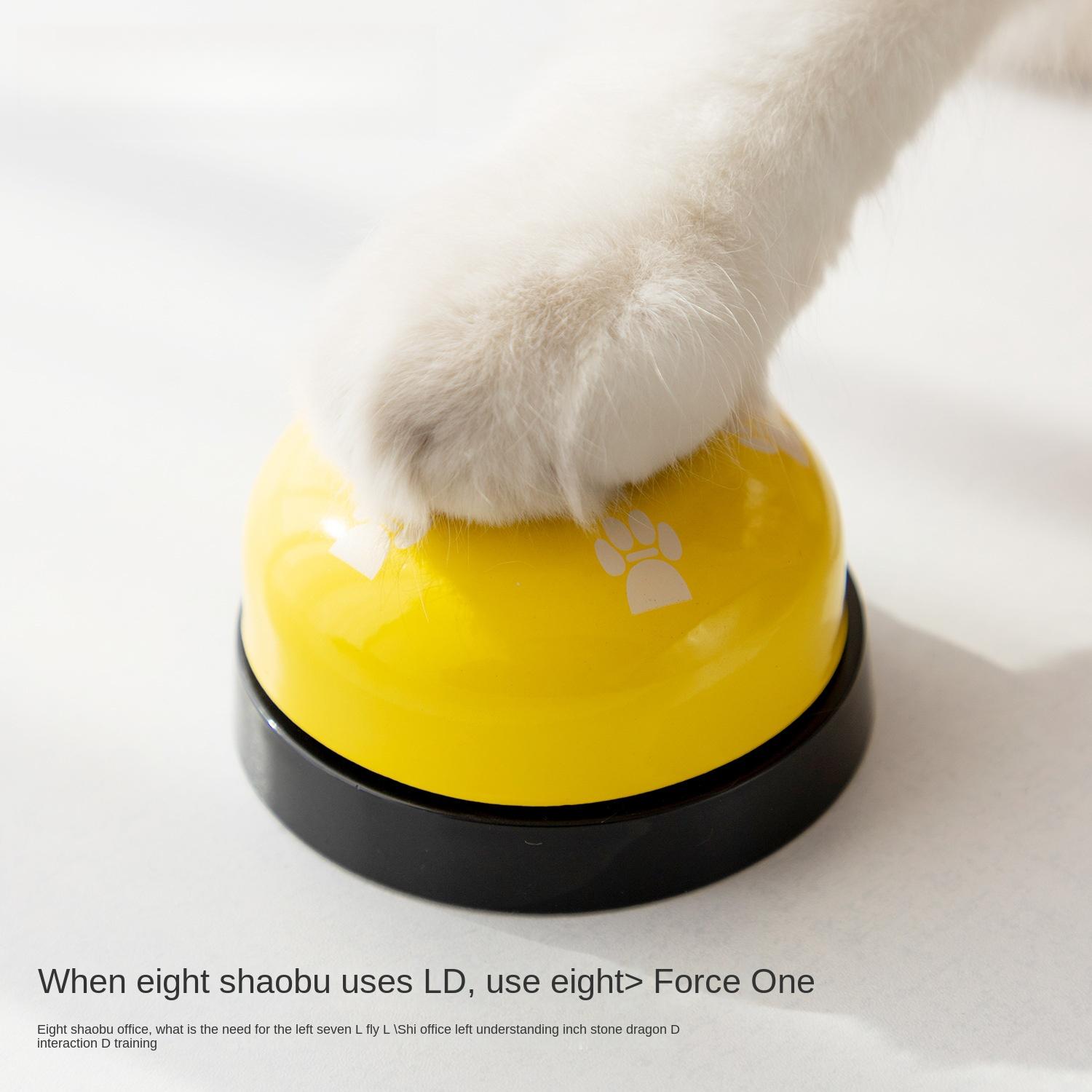 

Интерактивные обучающие игрушки Pet Bell, дрессировщик собак, обеденный колокольчик, обеденный колокольчик для кошек, дрессировка домашних животных