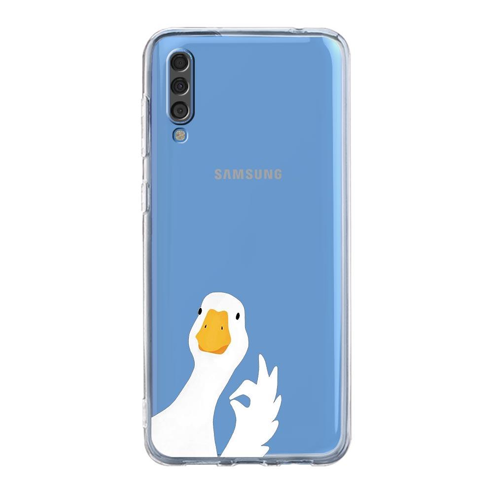 Gans ente Spiel Für Samsung A34 A54 A42 A14 A12 5G Telefon Fall A50 A70 A52 A72 A30 A10 A40 a10s A20e A20s A02s A22 A32 A04 Abdeckung