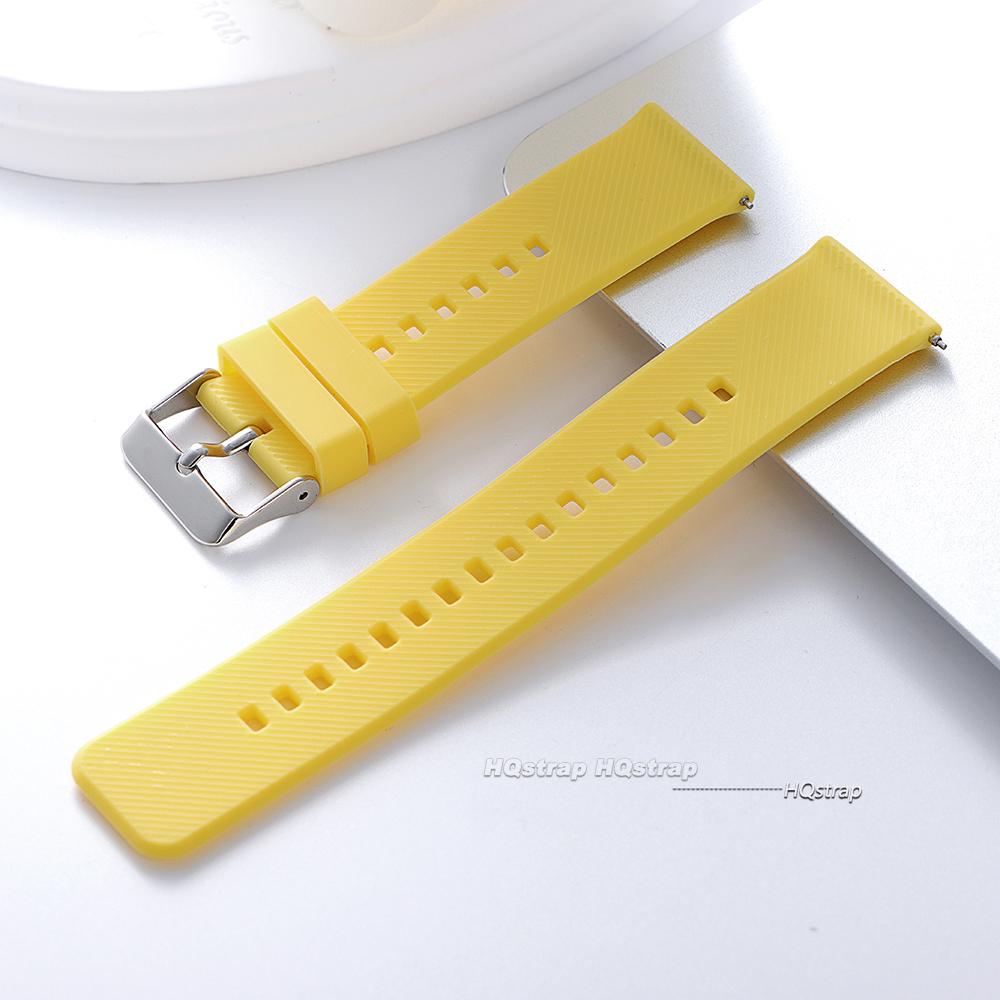

Silicone Watch Band Quick Release Rubber Watch Strap 18mm 19mm 20mm 21mm 22mm Soft Sport Strap Universal colorful Watchband 18mm