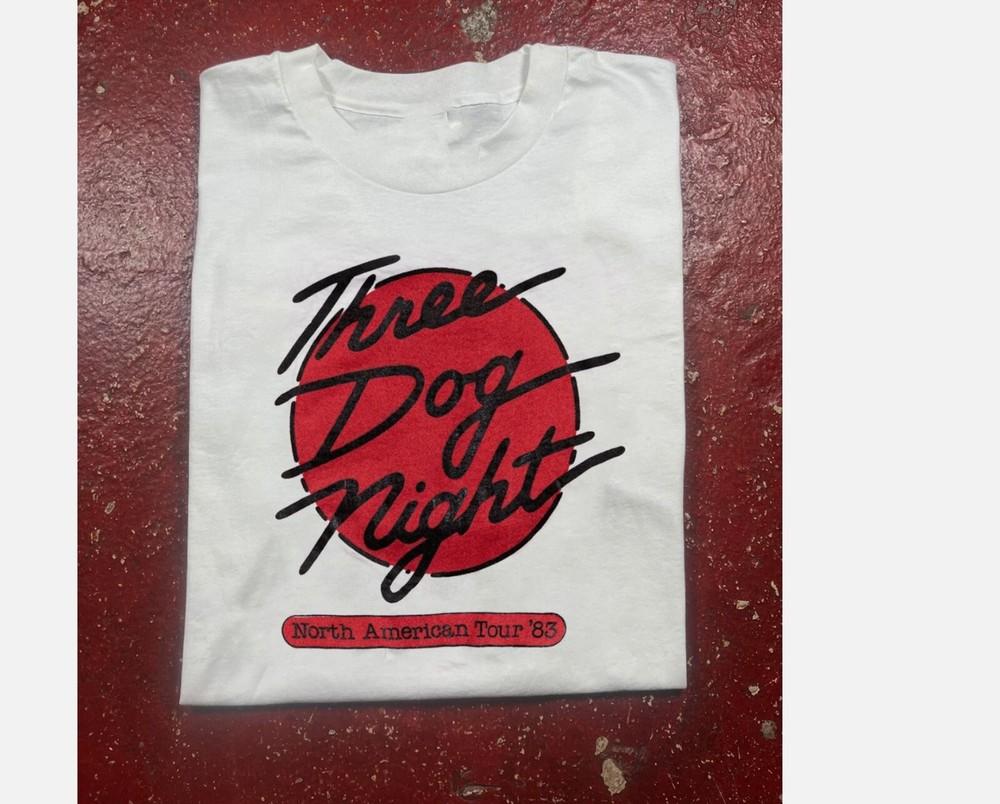 

1983 Three Dog Night Tour Gift For Fan Cotton T-shirt 3XL