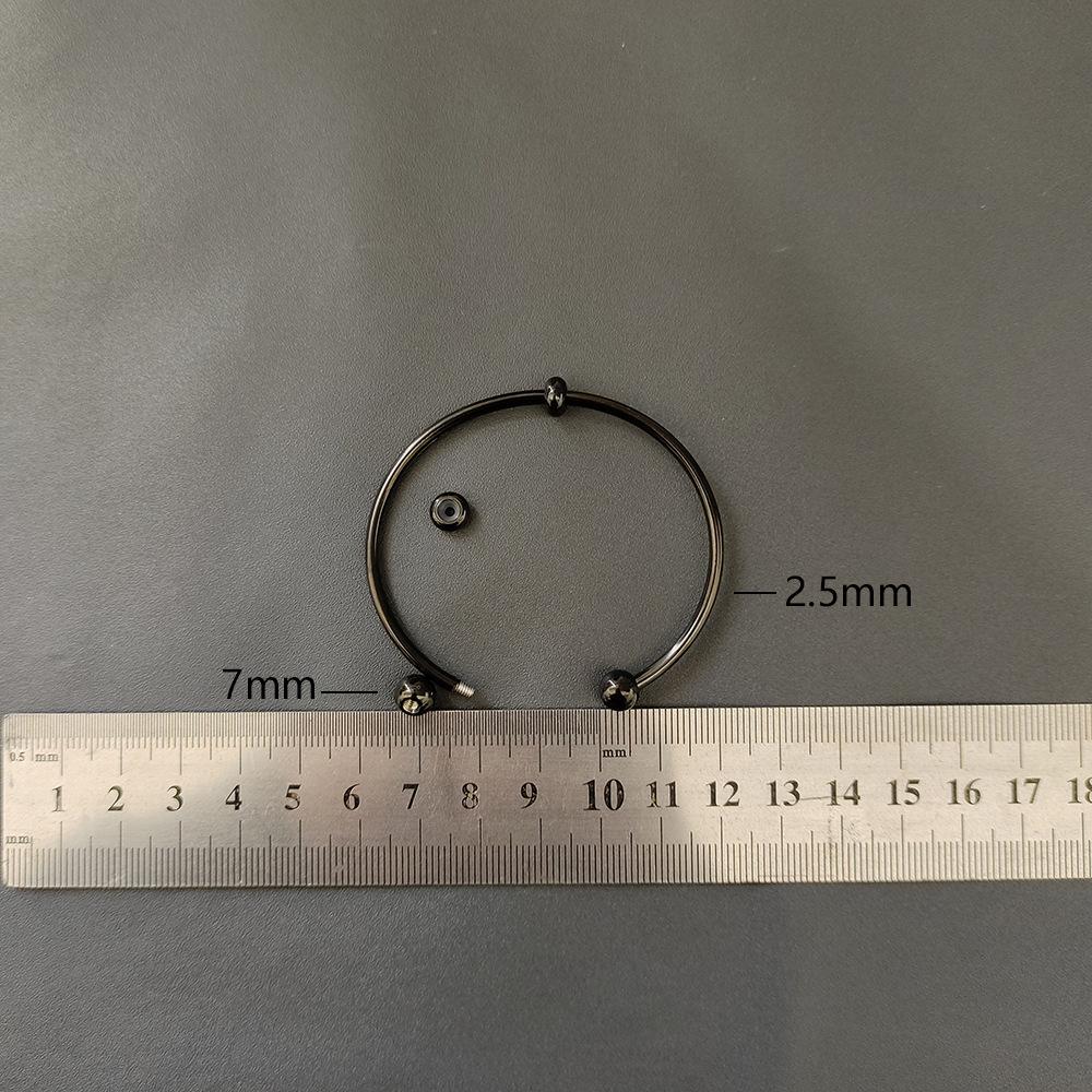 Women’s Titanium Steel Waterproof Beaded Elastic Bracelet