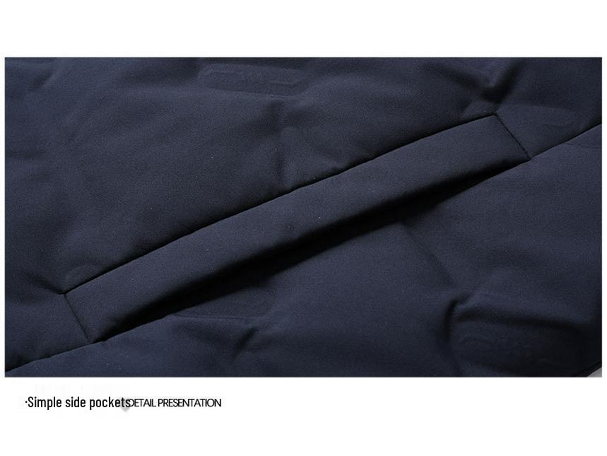 High-Quality Men's Down Jacket - Lightweight Lapel Design for Autumn & Winter