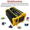 Dual USB Car Voltage Transformer 3000W DC 12V To AC 110/220V Car Inverter Digital Power Inverter Built-in Fuse for RV Caravan