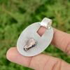 Daughters Day Deal Natural Rose Quarzt Rough Trendy Wife Pendant Sterling Silver