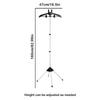 Height Adjustable Steamer Stand Handheld Garment Steamer Holder Rack Portable Laundry Steaming Clothes Hanger for Home Hotel