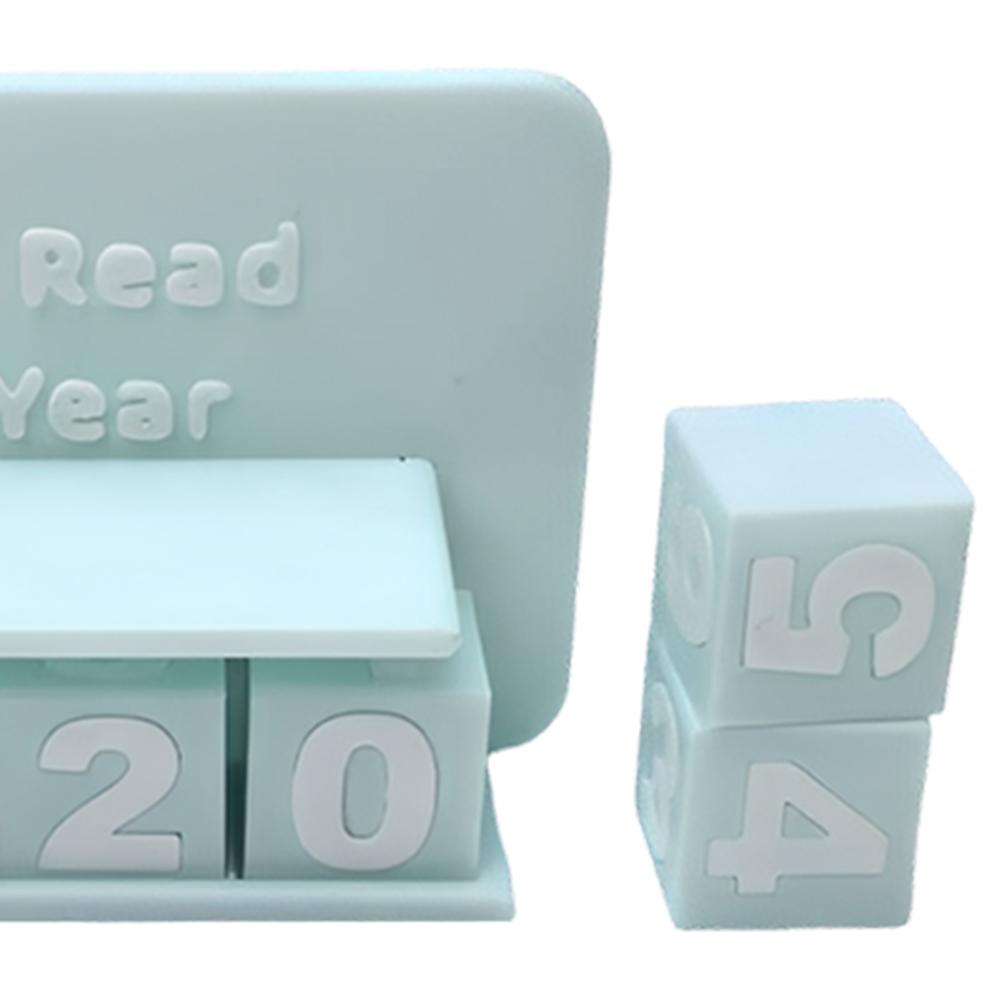 Books Read This Year Book Read Tracker 3D Printed Library Decor Ornament Wear Resist Book Counter Sign Sign Up To 999 Books