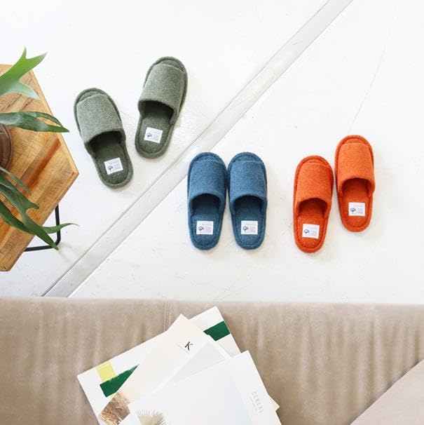 Aspersio Washable Pile Fabric Slippers with Front Openings for Coolness and Soft and these comfortable slippers are perfect for and perfect for and