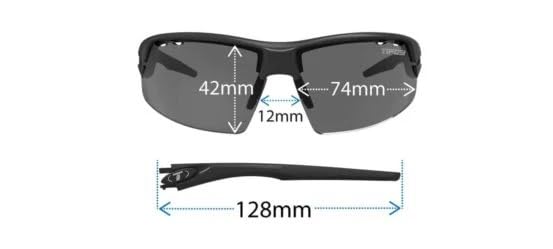 Tifosi Sunglasses Crit SMART READER Magnification 8530810538 +2.0 Approx. 1.5x M-L