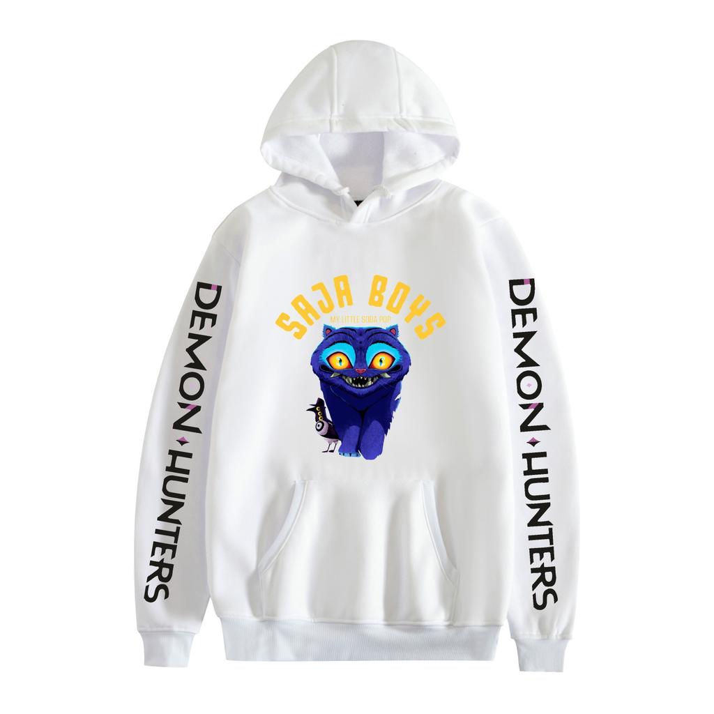 KPop Demon Hunters Anime Hoodie KPop Demon Hunters Hoodie Streetwear Hooded Sweatshirt Men Women Cosplay Sports