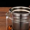 MINGRUN Heat-Resistant Glass Teapot with Stainless Steel Infuser