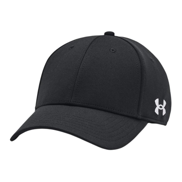 Кепка бейсбольная Under Armour из полиэстера мужская черная 1376702-001 S/M