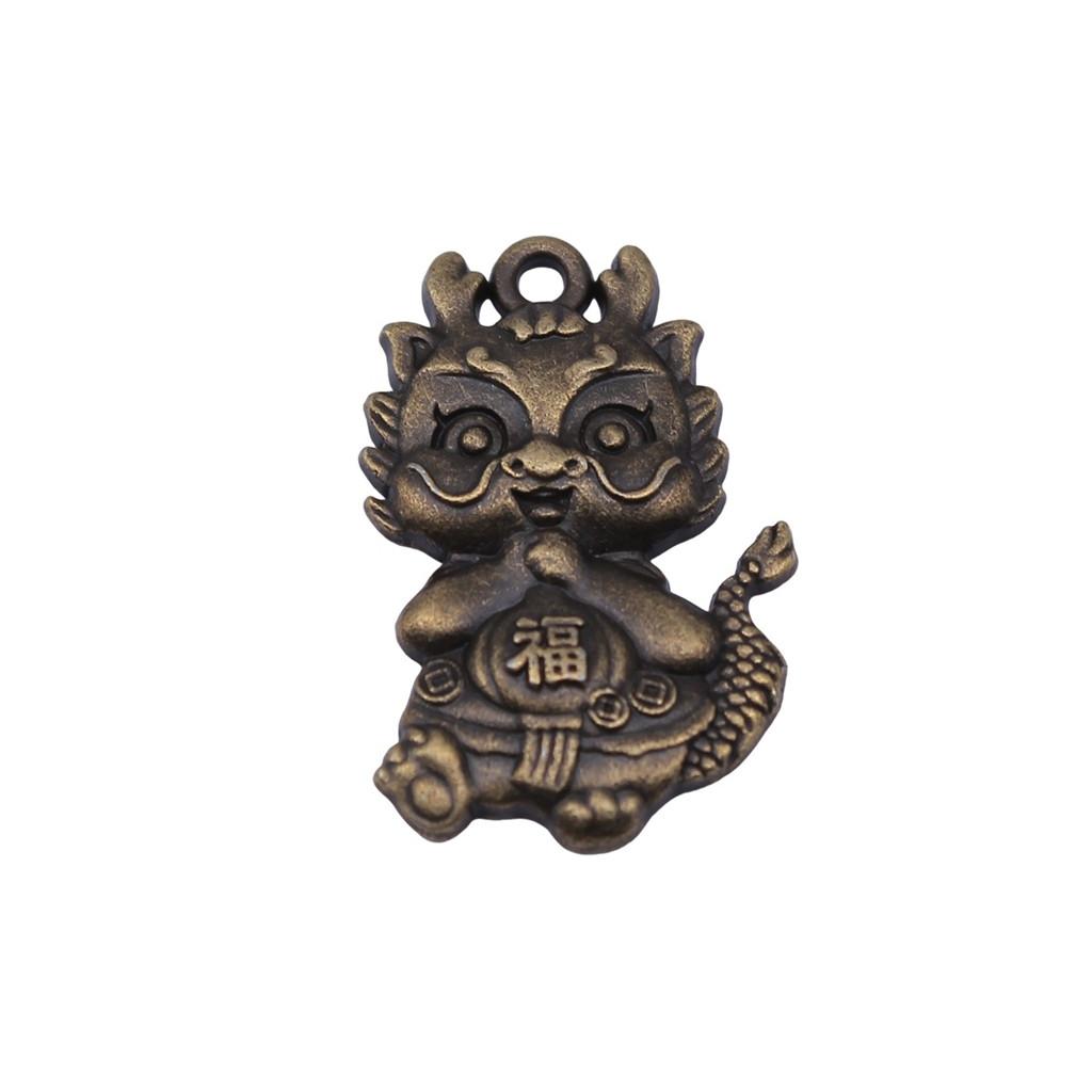 Alloy Pendants Dinosaur Dragon Wing Charms Vintage For Gothic DIY Jewelry Making Supplies