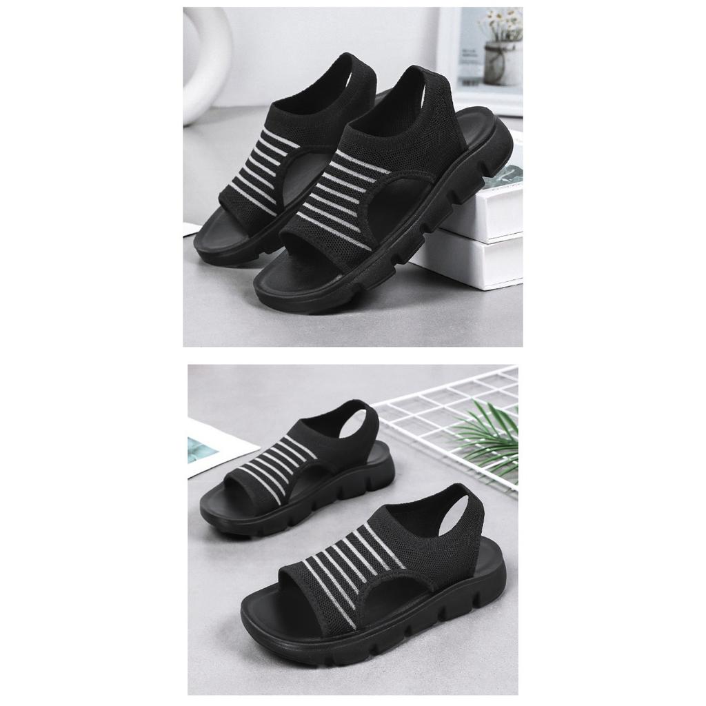 Damskie Letnie Nowe Puste Sandały z Otwartym Palcem i Miękką Podeszwą Komfort