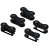 5Pcs Steel Roller Chain Connecting Links Black Speed Master Link  Urban Bike