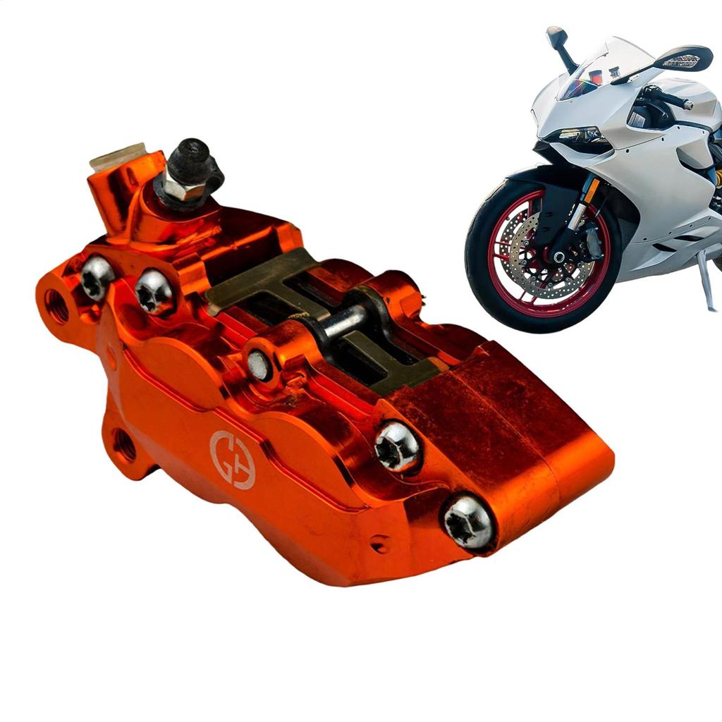 Motorcycle Brake Assembly Aluminum Alloy Replacement Motorcycle Rear Brake Clamp for ATV Electric Scooter Motocross Trail Riding